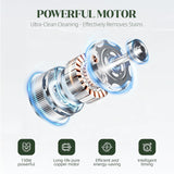 1.8 Cu.Ft Compact Portable Washer - Foldable Washing Machine with Spin Dryer, 150W Timer for RV, Apartment, Camping