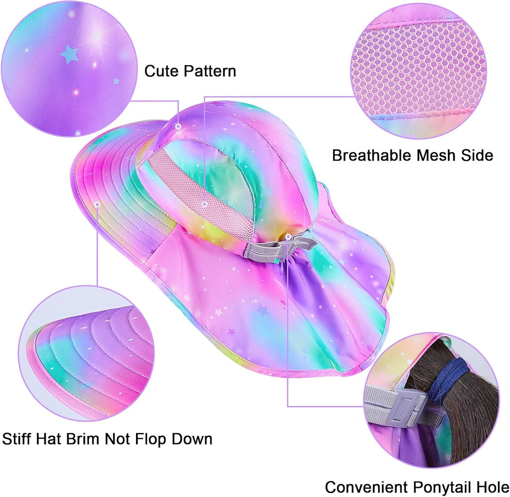 Kids Sun Hat UV Protection Summer Beach Hats for Girl Boy