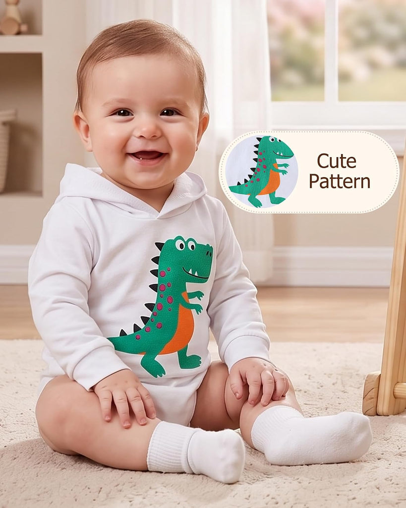 Baby Boy Clothes Newborn Outfit Long Sleeves Infant Romper Fall Winter Jumpsuit Animals Overalls Pants