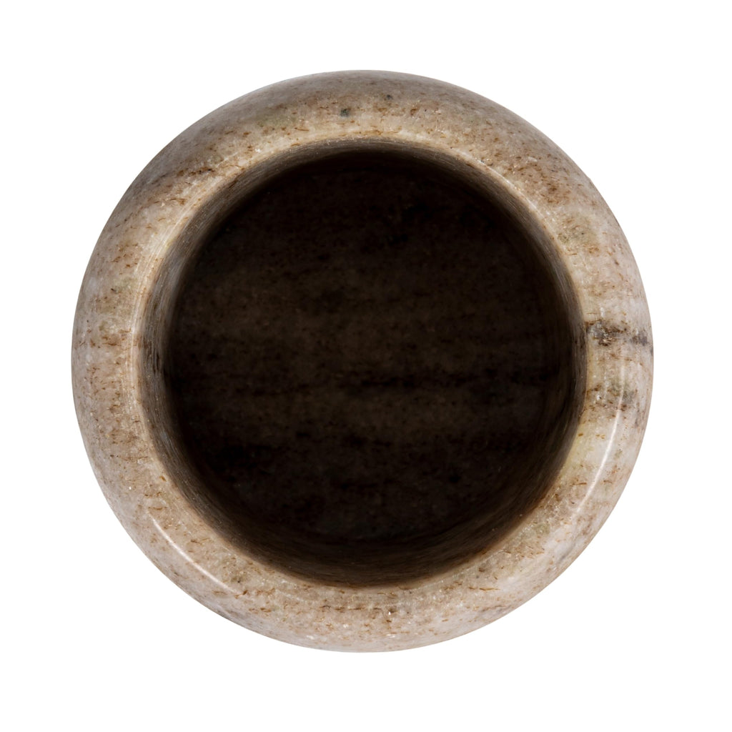 Co-Op Modern Marble Wood Lid, Natural Canister