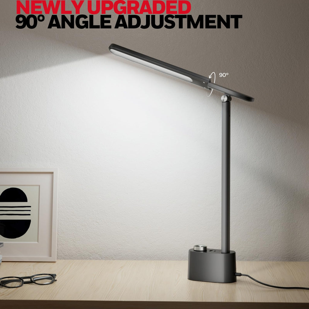 H01 Pro LED Desk Lamp, Foldable Desk Light Eye-Caring