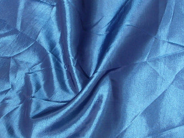 Two Tone Dress Taffeta Fabric By The Yard (Peacock Blue)