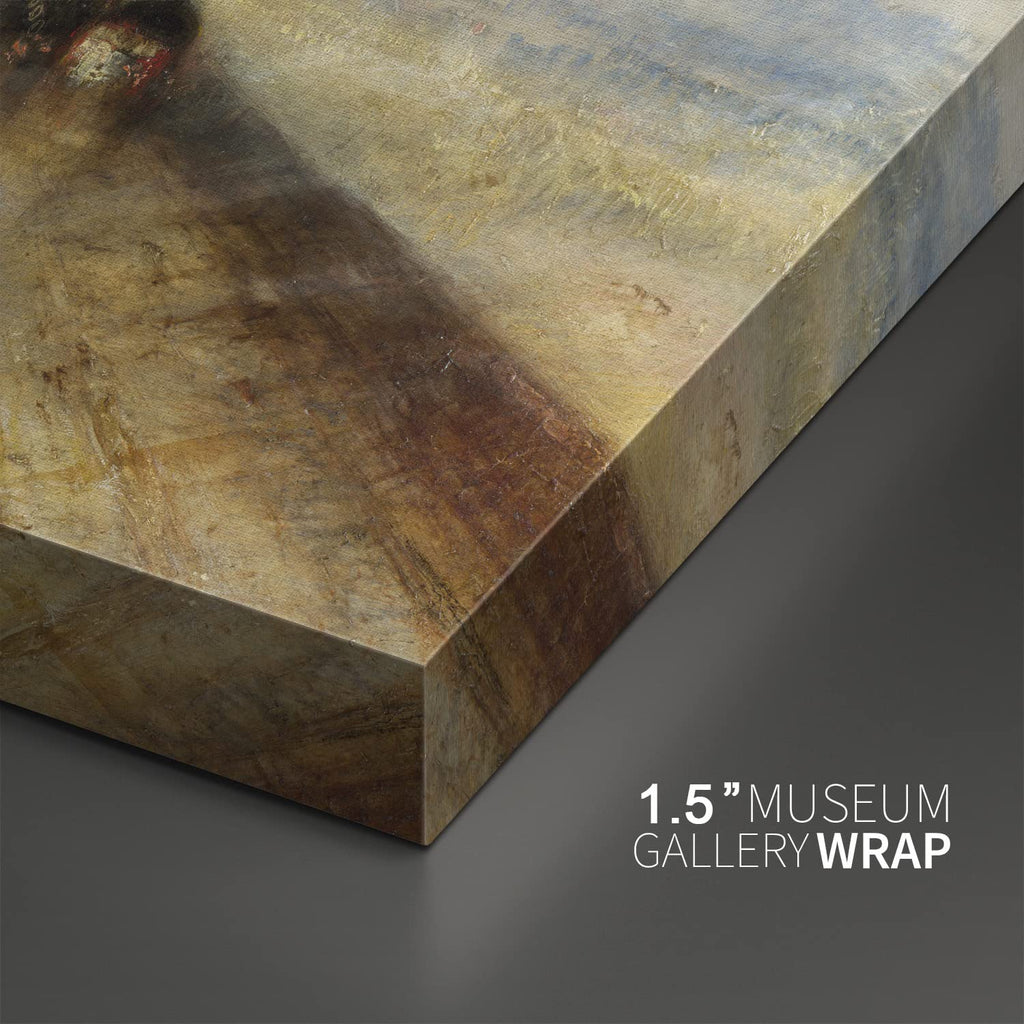 Canvas Print Wall Art - Rain, Steam and Speed by J.M.W. Turner - 48x32 inches