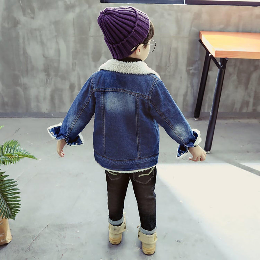Boys' Denim Jacket Outerwear, 12M