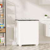 Portable Washing Machine, 28 Lbs Capacity Twin Tub Washing Machine, 18lbs Washer and 10lbs Spinner Combo, Compact