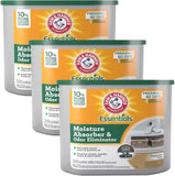 Essentials Disposable Moisture Absorber and Odor Eliminator Tub, Fragrance Free, 1 lb.