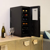 Urban Series 12 Bottle Wine Cooler Refrigerator Dual Zone Thermoelectric Wine Fr