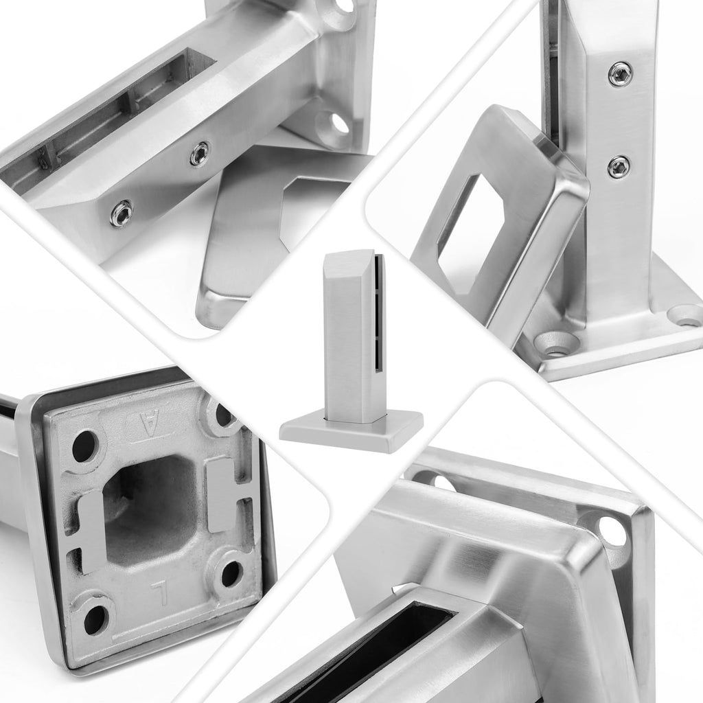 304 Stainless Steel Heavy-Duty Glass Railing Spigots