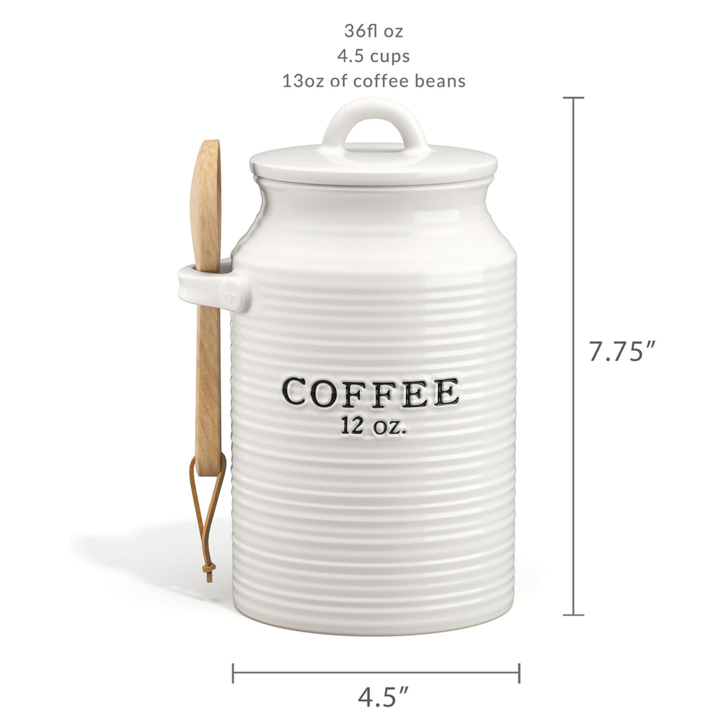 Ceramic Coffee Canister Counter (Coffee)