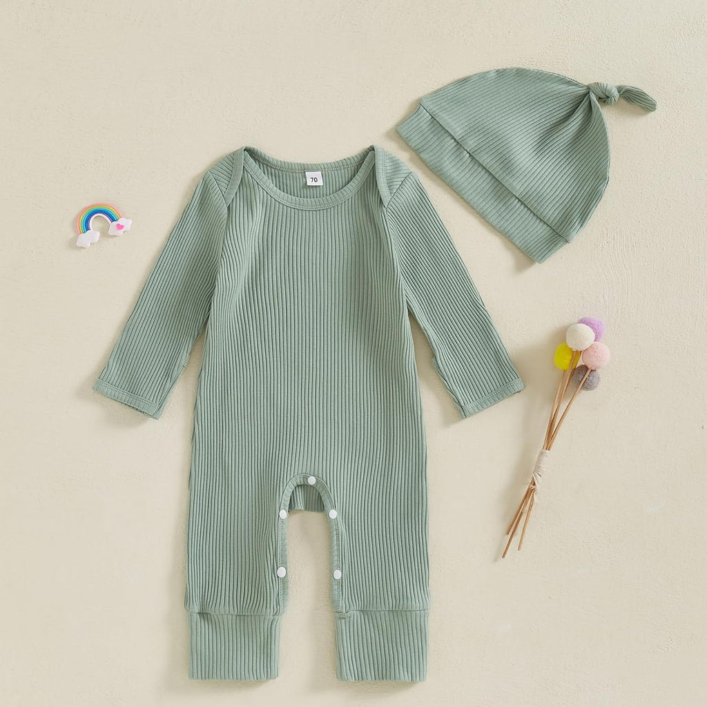 Infant Baby Boy Romper Jumpsuit for 3 6 12 Boys Long Sleeve Bodysuit Fall Clothes