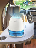 Dehumidifiers for Home, 34 oz Small Dehumidifier for Room, Quiet Dehumidifiers for Bathroom, Bedroom, RV