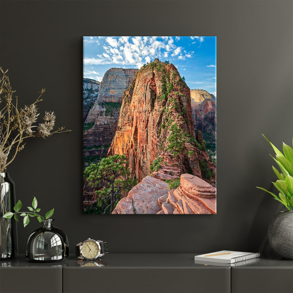 Zion National Park Wall Art Nature Mountain Landscape Wall Decor Angels Landing Canyon Posters Mountains Scenery