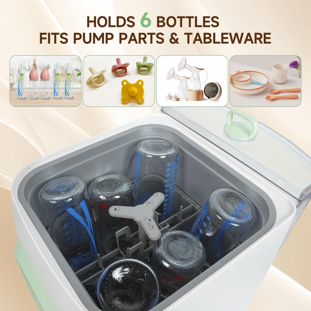 Baby Bottle Washer, All-in-One Washer, Sterilizer & Dryer for Baby Bottles