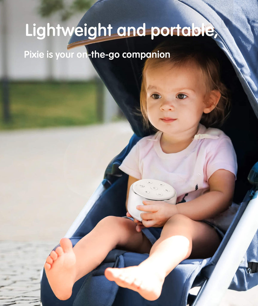 Rechargeable White Noise Sound Machine Baby with Night Light