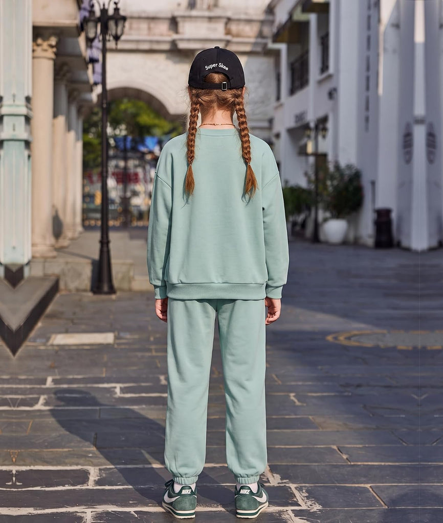 Girls Clothes 2 Piece Fashion Fall Outfits Oversize Sweatsuit Sets