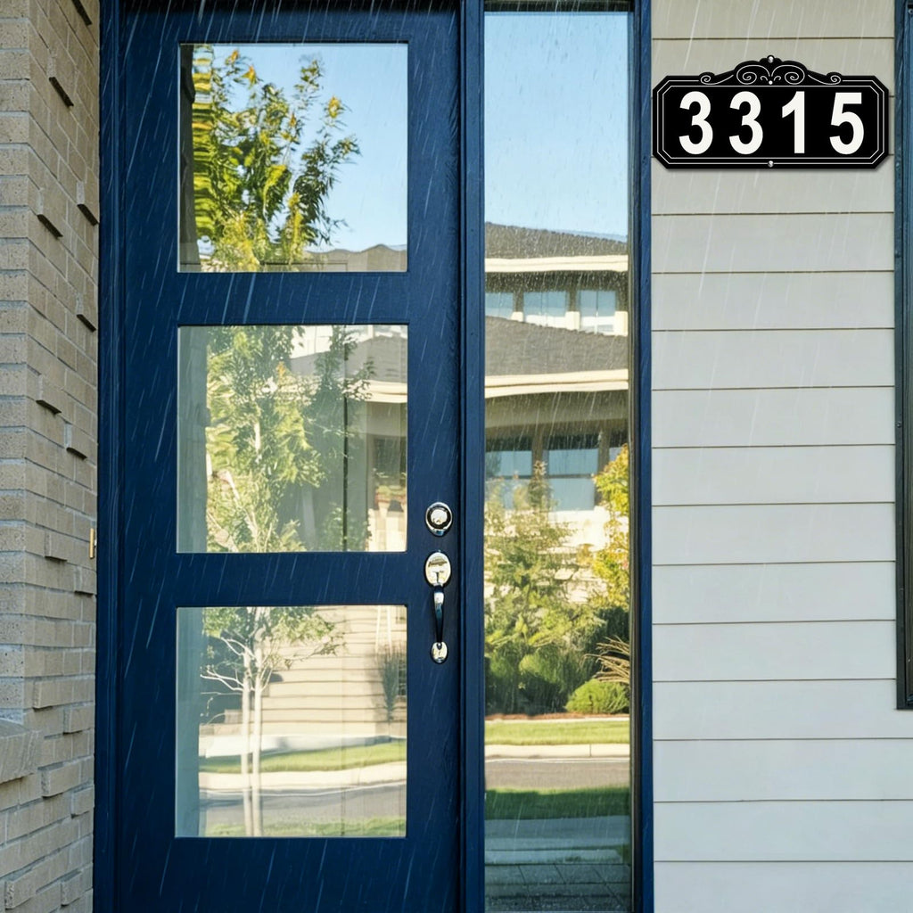 House Numbers for Outside, Yard Address Signs with Stakes
