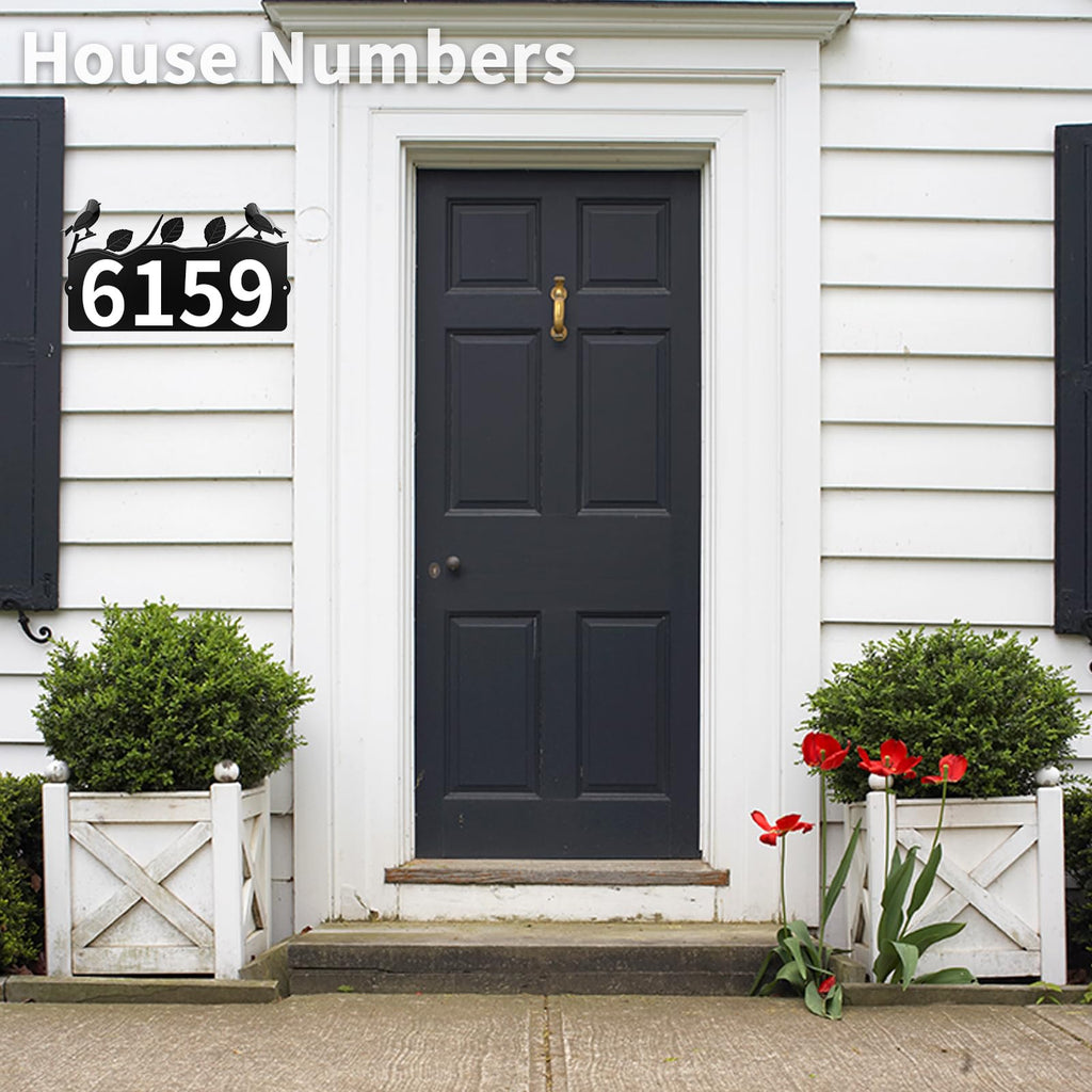 Metal Address Numbers, Address Plaque