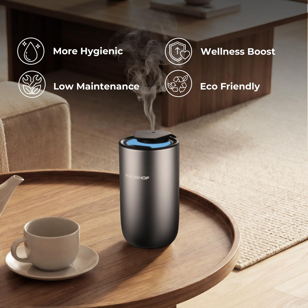 Waterless Essential Oil Diffuser & Car, Rechargeable