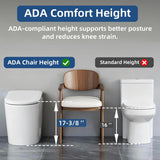 GT100 Smart Toilet,Auto Open/Close Lid, Foot Sensor,Auto Flush, Heated Seat & Fragrance System, ADA Height