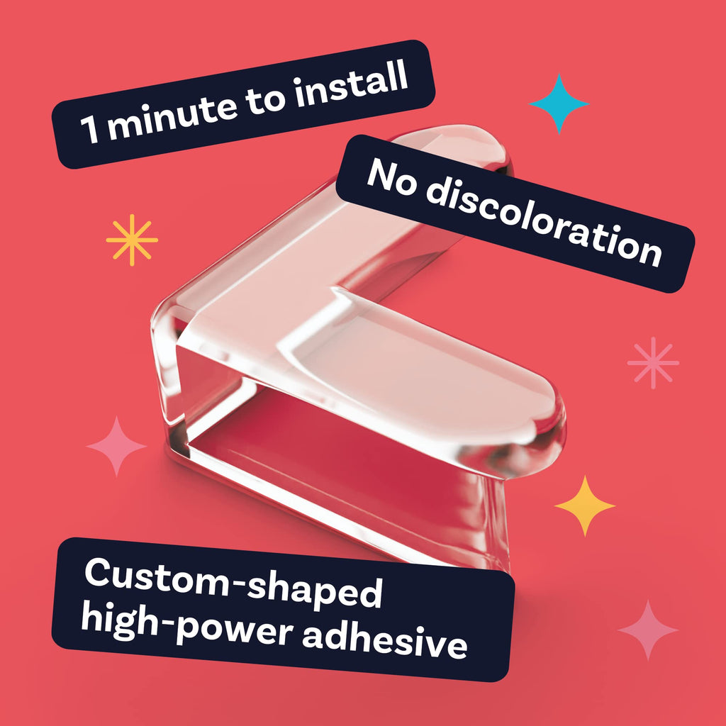 Corner Protector Guards - Furniture Edge Safety Bumpers - Baby Proof Bumper & Cushion to Cover Sharp Furniture &