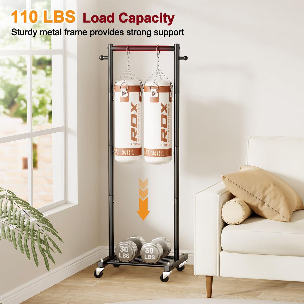 Small Clothes Racks for Hanging Clothes, Rolling Clothing Rack with Shelves, 60" Metal Garment Rack with Wheels
