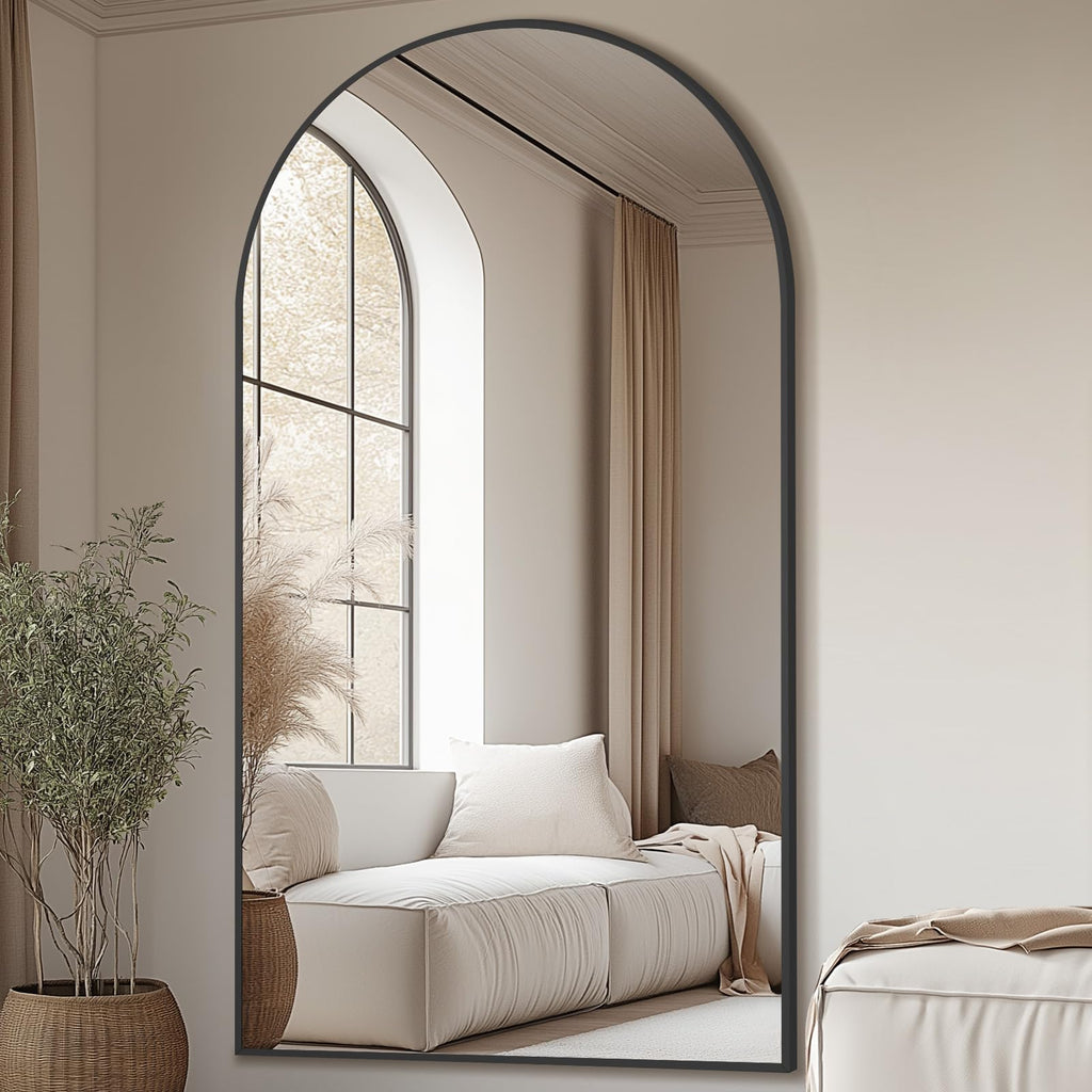 82"x44" Oversized Mirror Full Length, Arched Mirror Full Length
