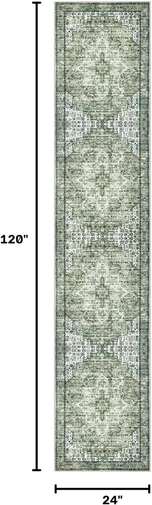 2x10 Washable Runner Rug Non Slip Soft Area Rug Kitchen