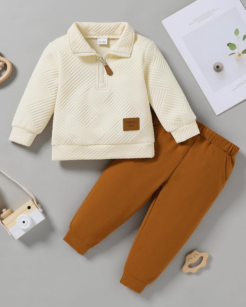 Toddler Baby Boy Clothes Outfits Set Fall Winter Sweatshirt 12M