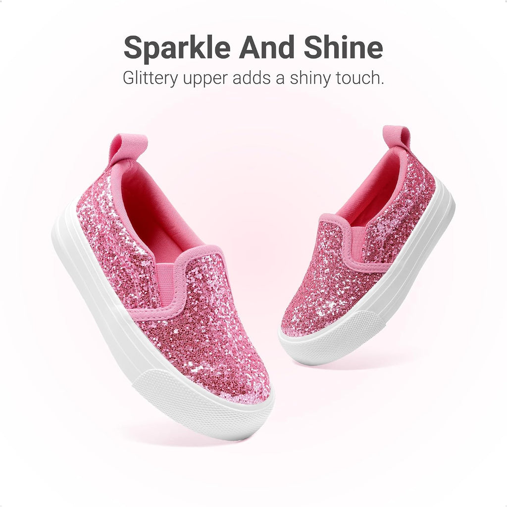 Sneakers Glitter Slip-On