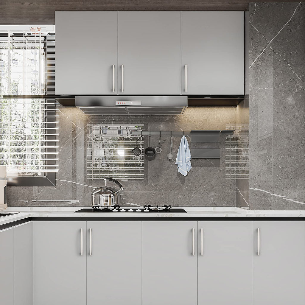 10 Pack Brushed Satin Nickel Cabinet Pulls 7.5 Inch(192MM) Hole Centers Kitchen Cabinet Handles Hardware