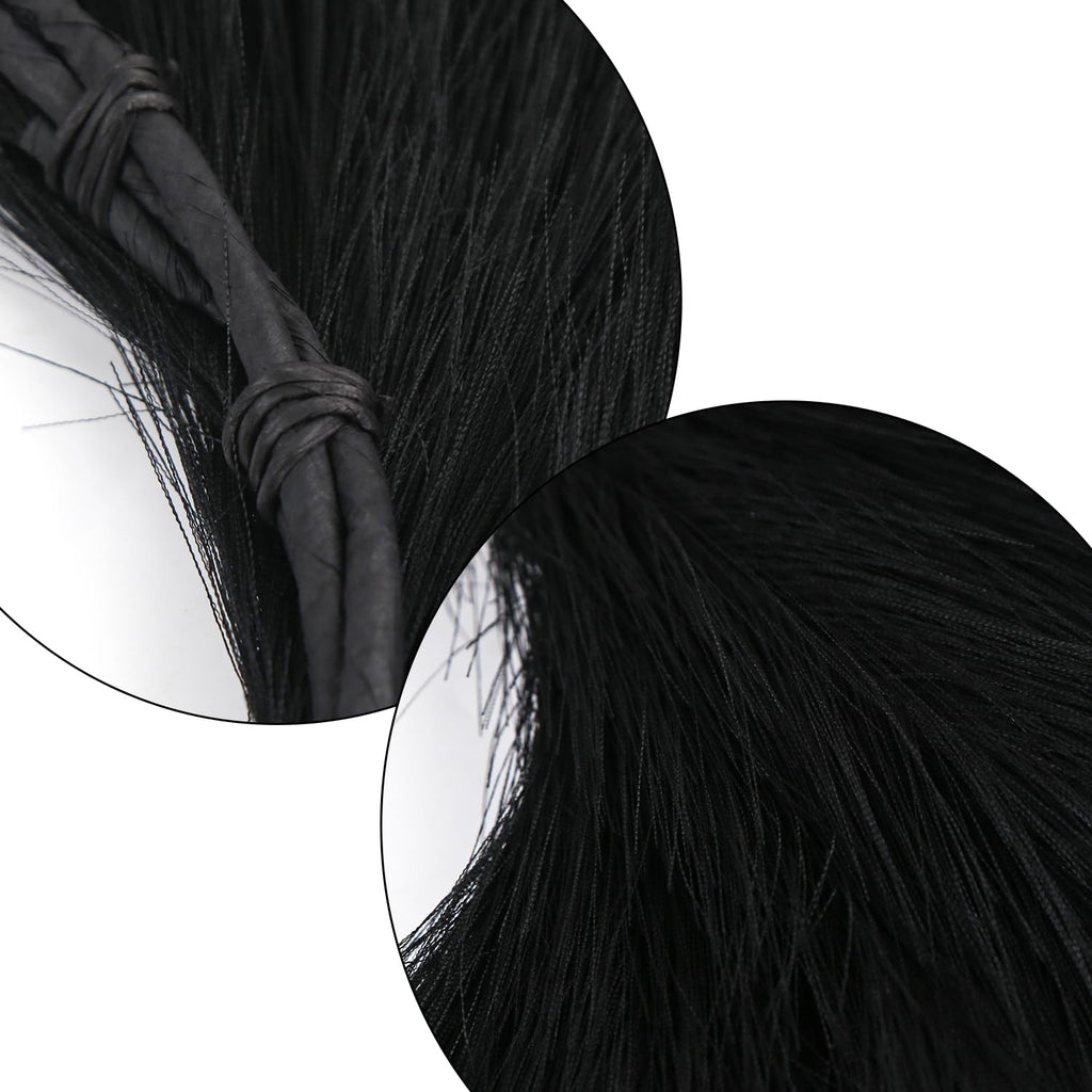 Pampas Grass Wreath 24 Inch Farmhouse Wreath for Front Door Black