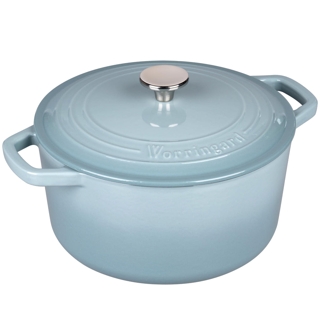 Enameled Cast Iron Dutch Oven Pot with Lid, for Bread Baking, Round Bread Oven- include Sourdough Bread Baking
