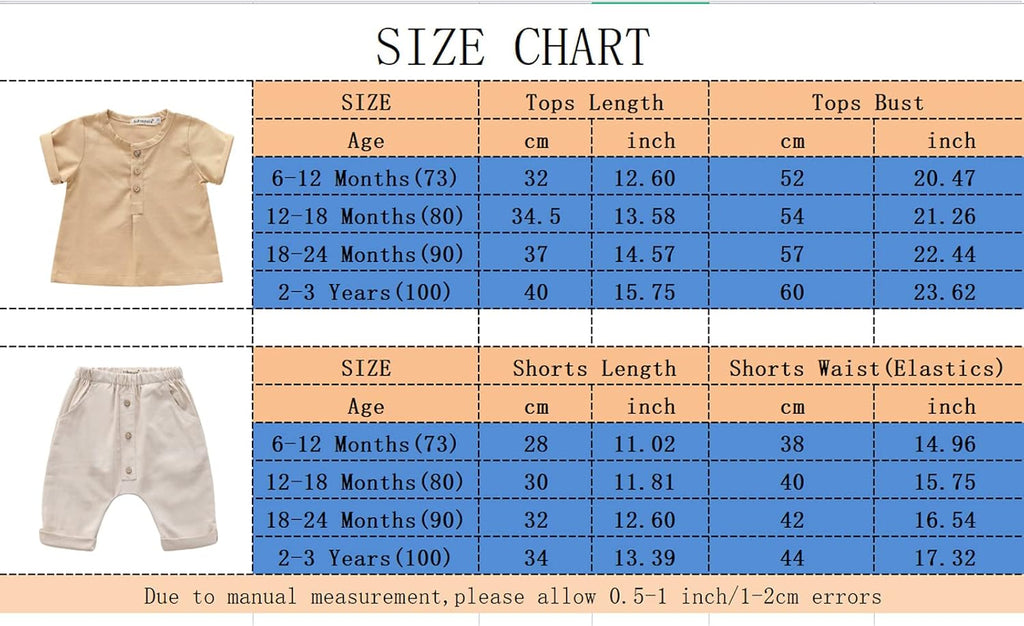 Baby Boys Summer Outfits Toddler Short Sleeve Linen T-Shirt + Harem Shorts 2Pcs Outfits Sets
