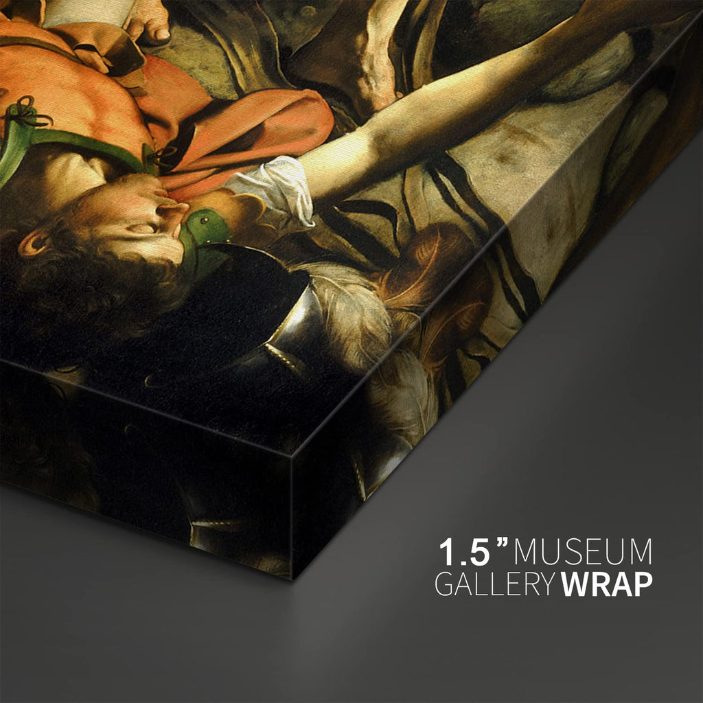 Print Wall Art - The Conversion Saint Paul on The Way to Damascus by Caravaggio - 24x36 inches