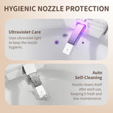 Smart Toilet Auto Open & Close One Piece Tankless Toilet with Bidet Built in Auto Flush Warm Water Air Dryer Heated