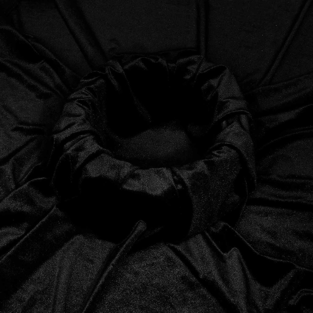 2 Yard Black Fabric 60" Wide for DIY Crafts