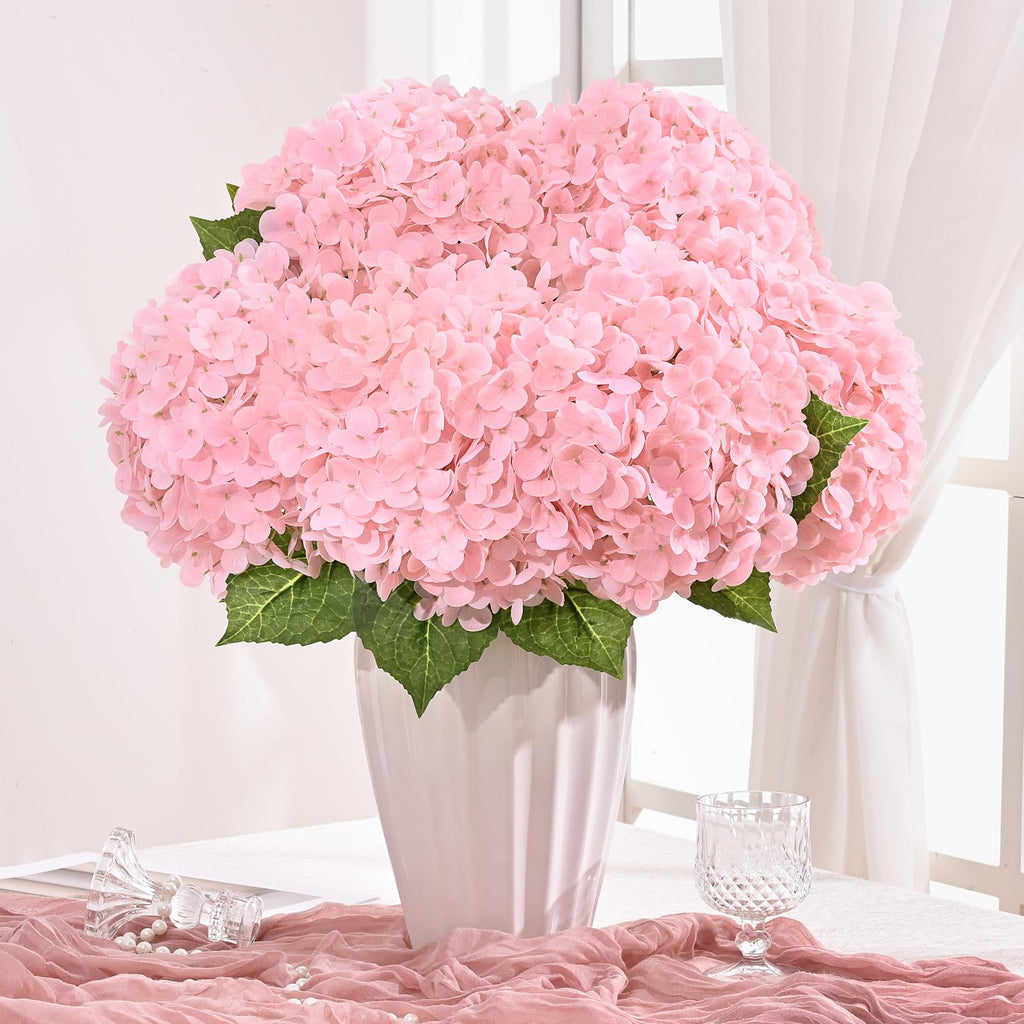 4Pcs 21" Real Touch Artificial Latex, Pink