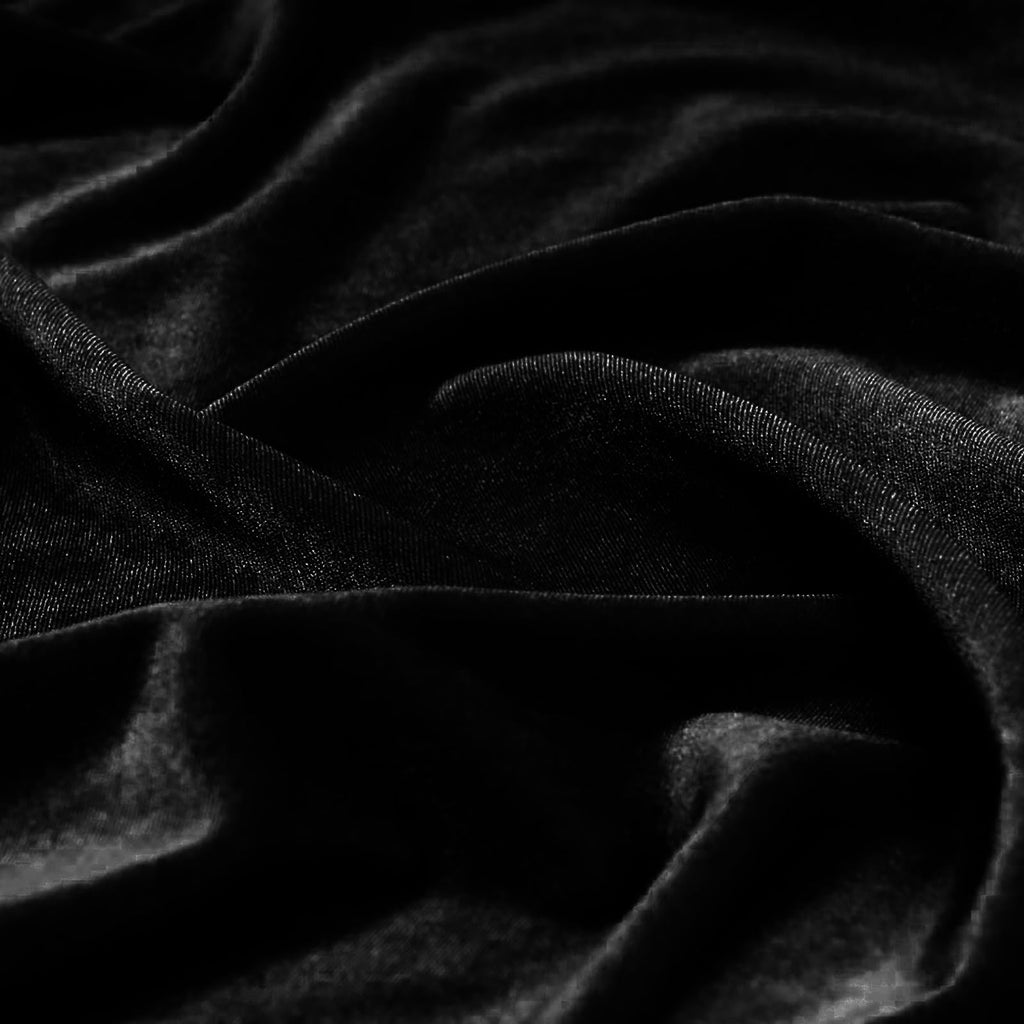 5 Yard Black Fabric 60" Wide for DIY Crafts