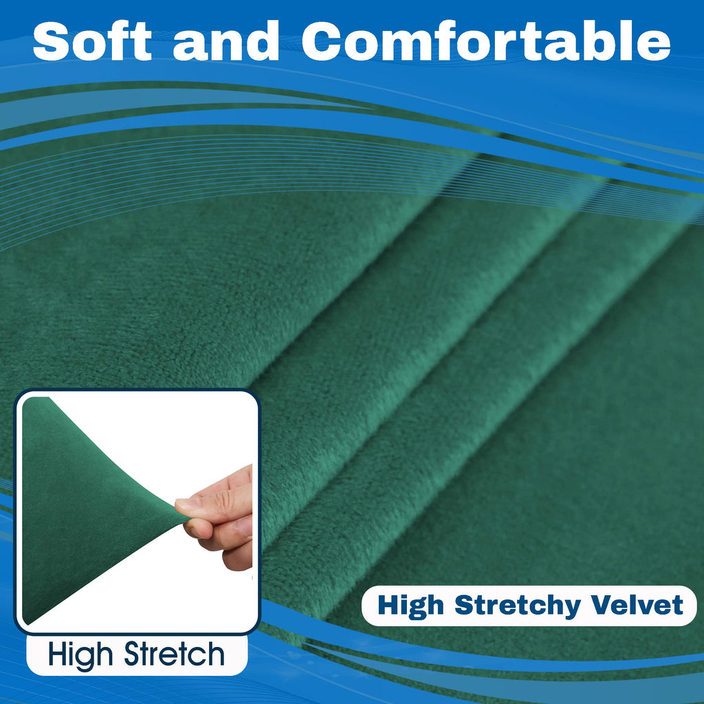 Additional Chaise Cover (Retro Green, Large - Right Chaise)
