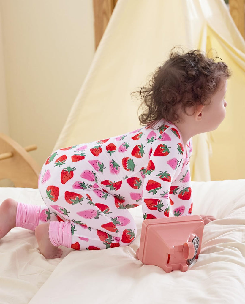 Viscose Derived from Bamboo Baby Footie Pajamas Convertible Sleeper for Baby Girl Zipper Onesie