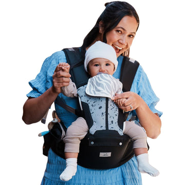 Safety-Certified in-1 Baby Carrier Newborn to Toddler, Black