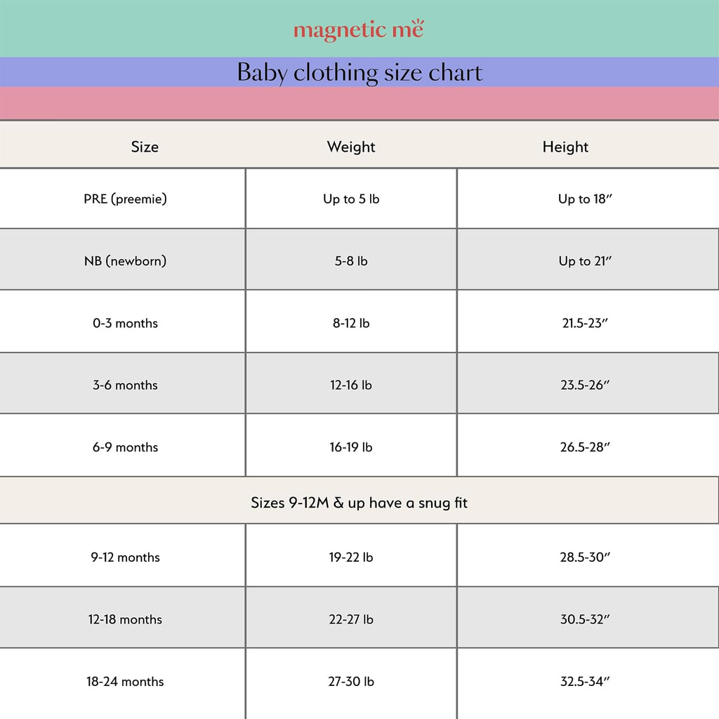 Cloudstretch Pack Bundle | Magnetic Baby Footie Pajamas