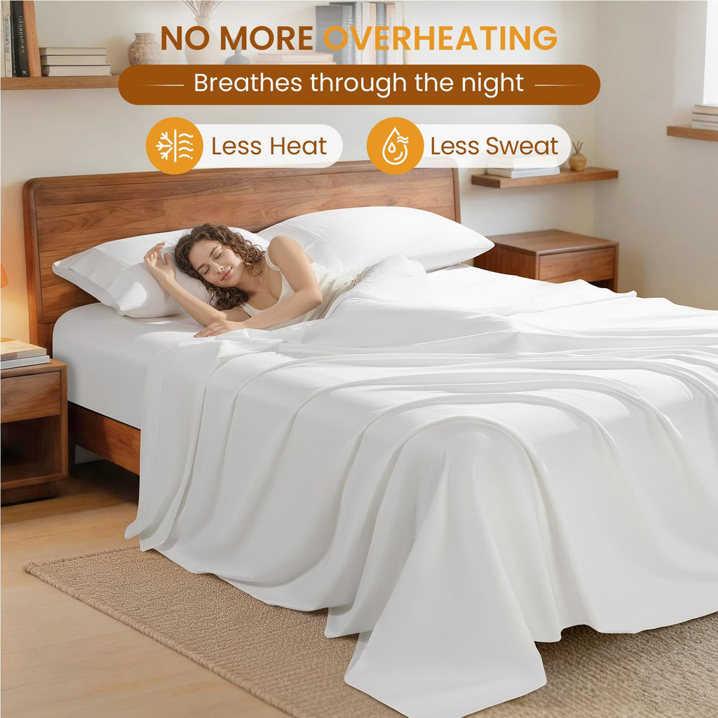 100% Egyptian Cotton King Sheet Set, 1000 Thread Count