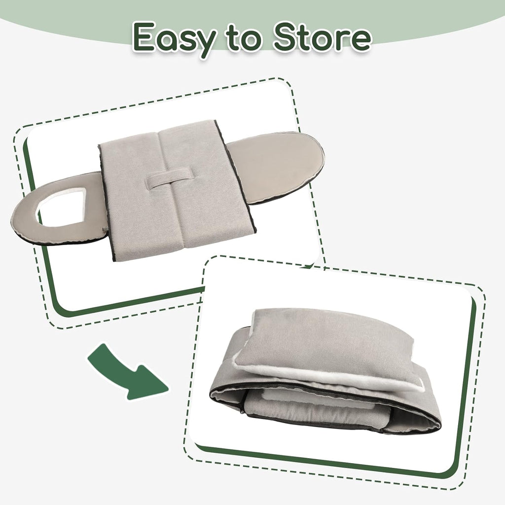 Cat Bed Cave for Indoor Cats for Pets up to 20 lbs, Gray