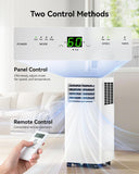8,000 BTU Portable Air Conditioners, 3-in-1 Air Conditioner Portable up to 350 sq.ft, Portable AC Unit with Cool, Fan