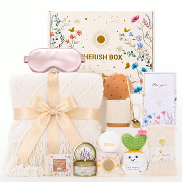 Get Well Gifts For Women, Birthday Gifts for Women, Care Package - Beige