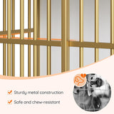 38.6" Dog Crate Furniture, Wooden Dog Kennel Indoor, Heavy Duty Dog Cage for Small/Medium Dog