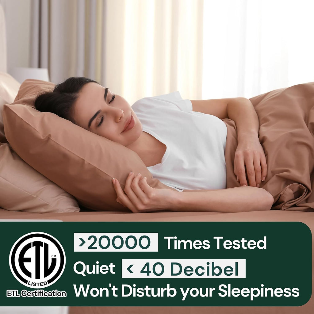 Queen Adjustable Bed Frame with Wireless Remote, Zero Gravity, Head & Foot Incline, Anti-Snore, Memory Presets, Quiet