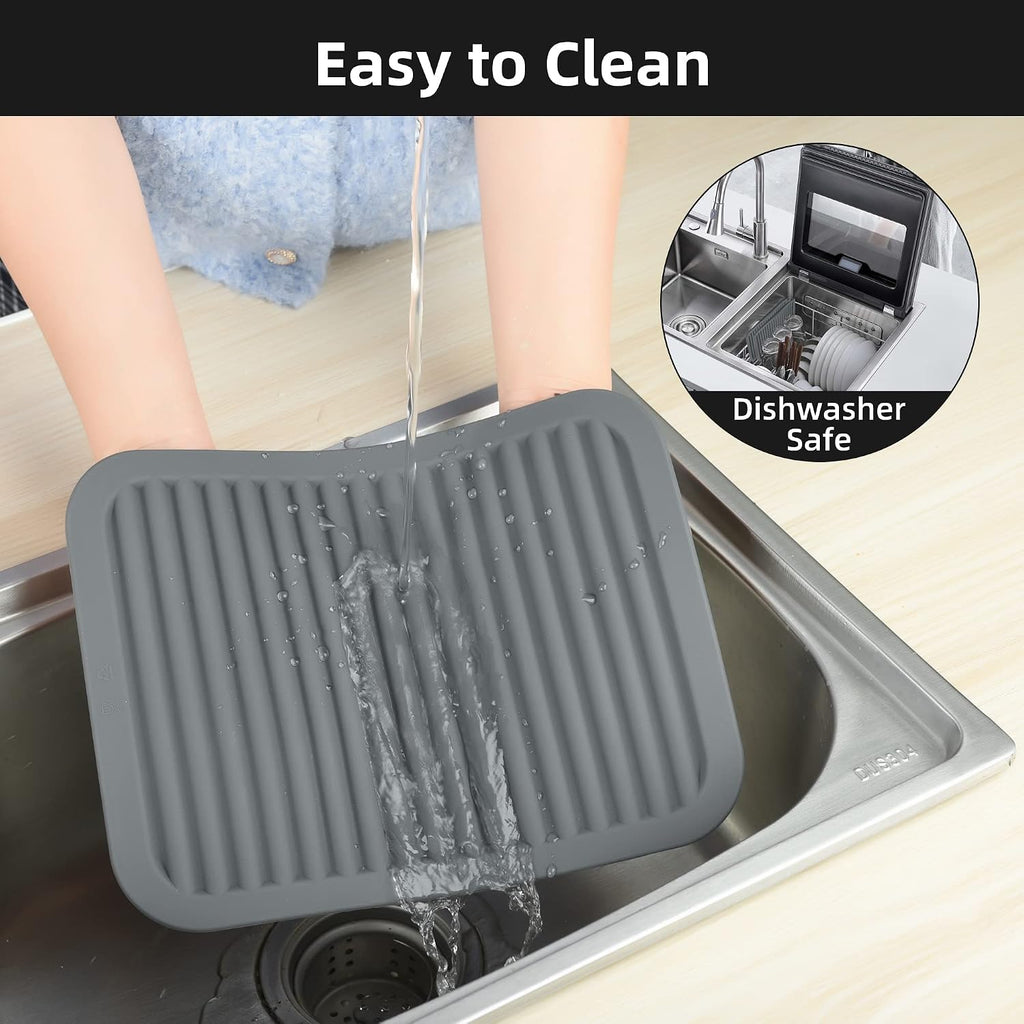 Silicone Trivets for Hot Dishes, Pots & Pans, Hot Pads, Trivets for Quartz Countertops, Hot Pads Silicone Mats