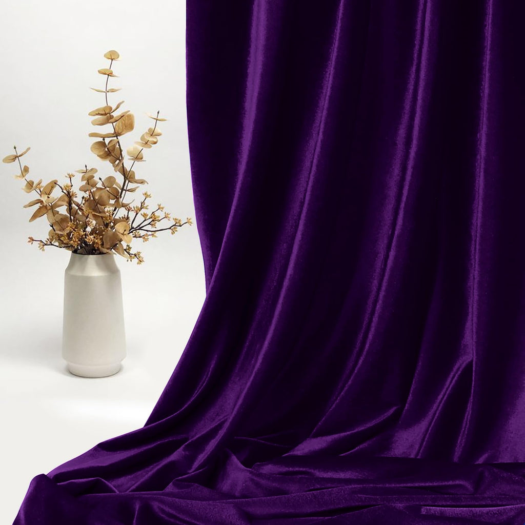 1 Yard Dark Purple Fabric 60" Wide for DIY Crafts